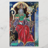 Papeterie NEUROMANCER red purple bleu (Dos)