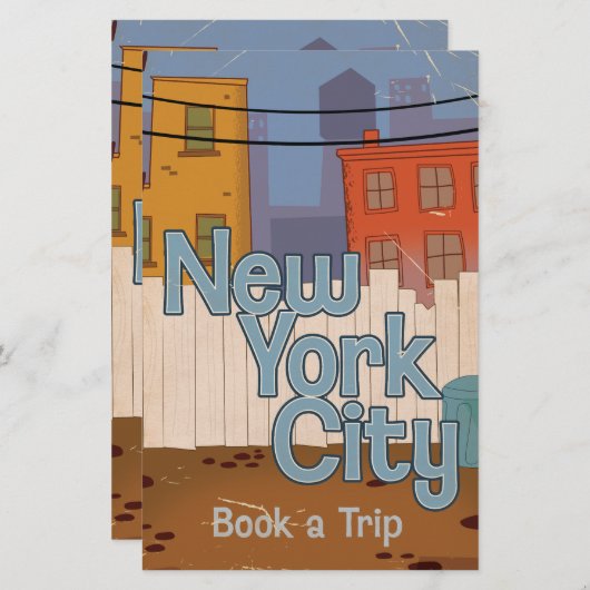 Papeterie New York (Devant / Derrière)