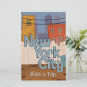 Papeterie New York City (Debout devant)