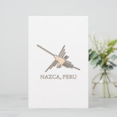 Papeterie Newsprint de Nazca Hummingbird (Debout devant)