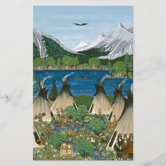 Papeterie Nez Perce ~ Lac Wallowa (Devant)