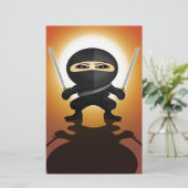 Papeterie Ninja Boy (Debout devant)