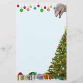Papeterie Noël de Dinosaur (Dos)