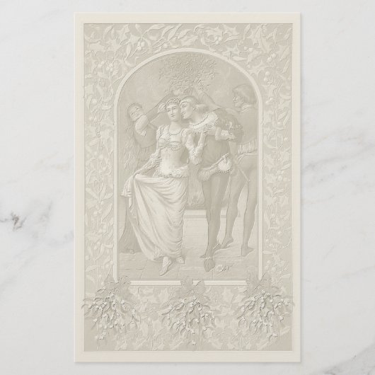 Papeterie Noël médiéval (Devant)