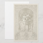 Papeterie Noël médiéval (Devant / Derrière)