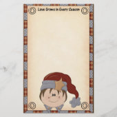 Papeterie Noël mignon fixe (Devant)