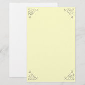 Papeterie Noeud celtique stationnaire (Devant / Derrière)