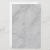 Papeterie Noir et Marbre blanc (Devant / Derrière)