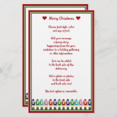 Papeterie Noisette Soldats Noël (Devant / Derrière)