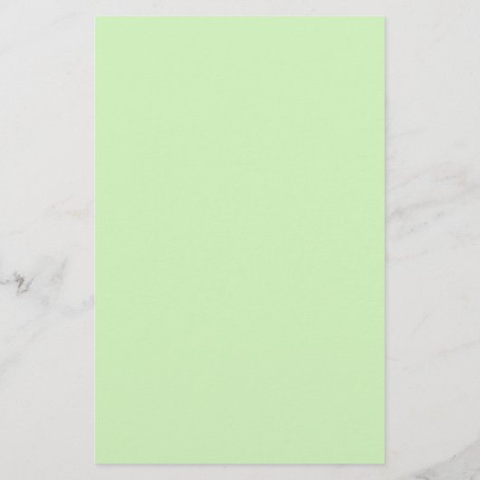 Papeterie Nom de monogramme vert pastel clair couleur person (Dos)