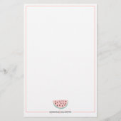 Papeterie Nom monogramme de pastel pastel modifiable moderne (Devant)