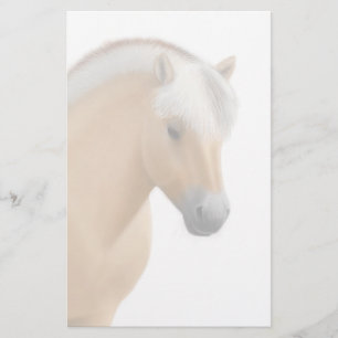Papeterie norvégienne de cheval de fjord