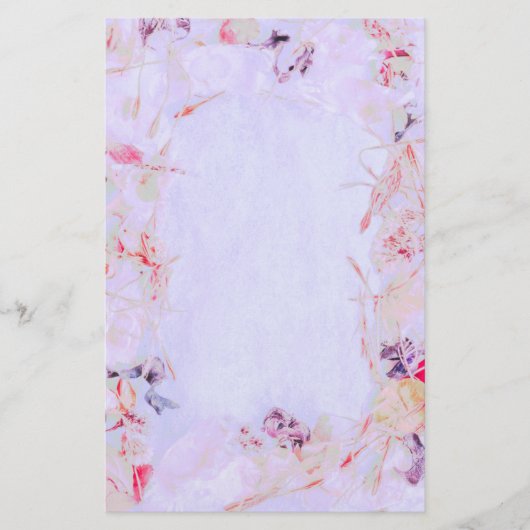 Papeterie Note d'écriture personnelle prenant un message flo (Devant)