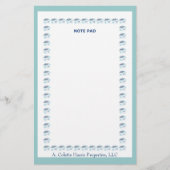 Papeterie Note Pad- Design 6 (Devant)