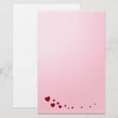 Papeterie Notes d'amour (Devant / Derrière)