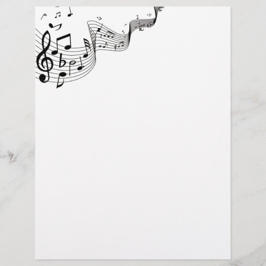 Papeterie Notes de Musique (Devant)