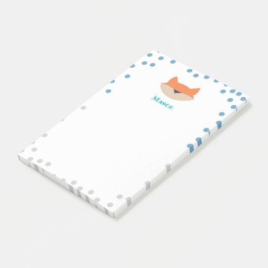 Papeterie notes Post-it Blue Fox (Incliné)