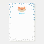 Papeterie notes Post-it Blue Fox (Devant)