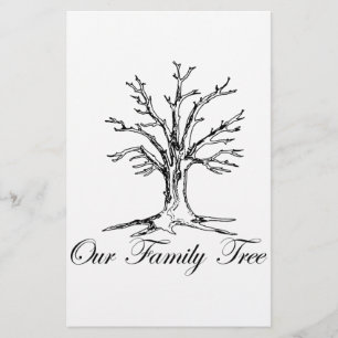 Papeterie Notre arbre généalogique