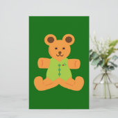 Papeterie Nounours de Noël mignon (Debout devant)