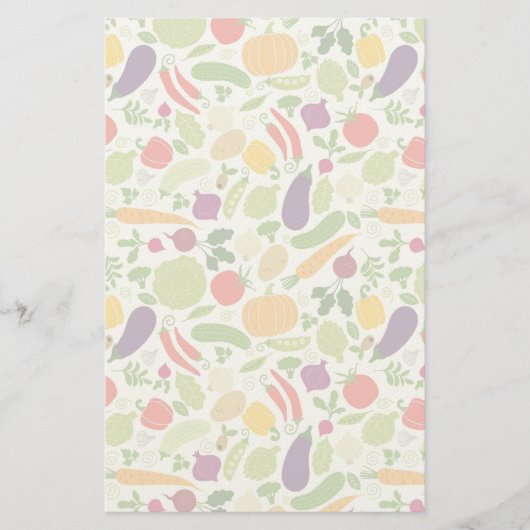 Papeterie Nourriture sur un arrière - plan blanc (Devant)