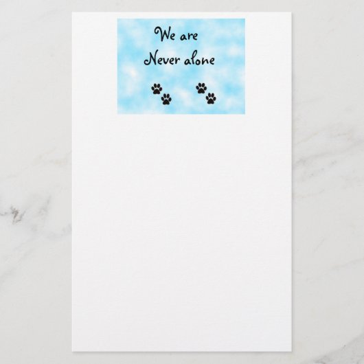 Papeterie Nous ne sommes jamais des papeteries seules (Devant)