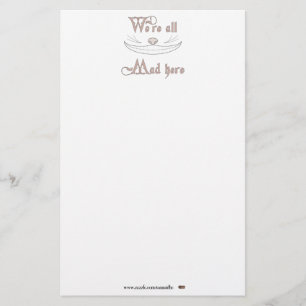 Papeterie Nous sommes tous fous ici