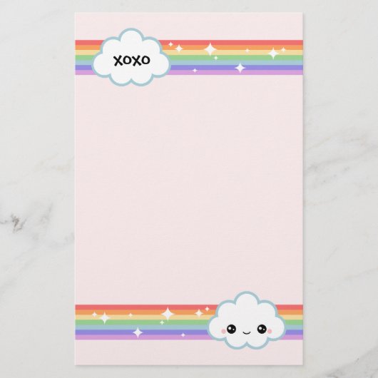 Papeterie Nuages de Kawaii (Devant)