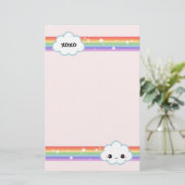 Papeterie Nuages de Kawaii (Debout devant)