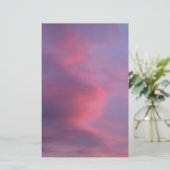 Papeterie Nuages roses bleus (Debout devant)