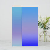 Papeterie Nuances de bleu (Debout devant)