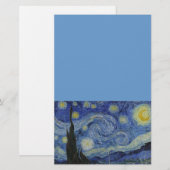 Papeterie Nuit étoilée de Van Gogh (Devant / Derrière)