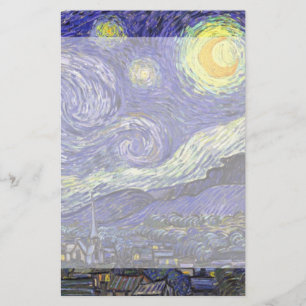 Papeterie Nuit étoilée par Vincent van Gogh
