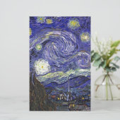 Papeterie Nuit étoilée, Vincent Van Gogh. (Debout devant)