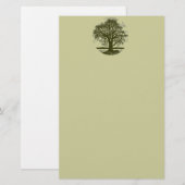 Papeterie Oak Tree (Devant / Derrière)