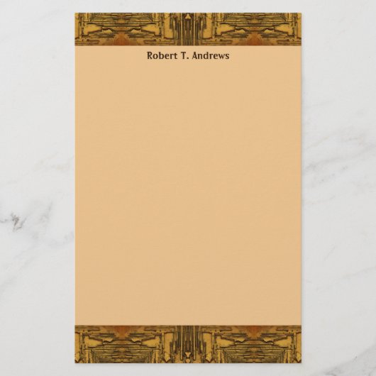 Papeterie occidental brun (Devant)