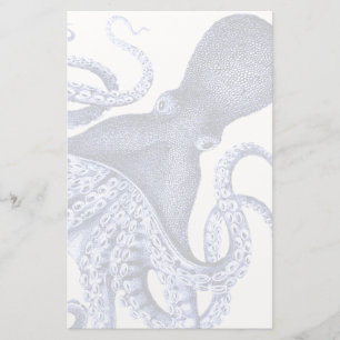 Papeterie Octopus bleu paysage
