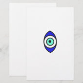 Papeterie Oeil malin (Devant / Derrière)