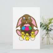 Papeterie Oeufs de Pâques Lapin (Debout devant)