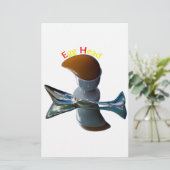 Papeterie Oeufs Tête Délicat Designs (Debout devant)