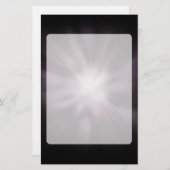 Papeterie Oeuvre d'éclatement cosmique (Devant / Derrière)