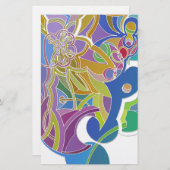 Papeterie Oeuvre Whimsical (Devant / Derrière)