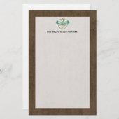 Papeterie Officiellement retiré, retraite de cru de 100 pour (Devant / Derrière)