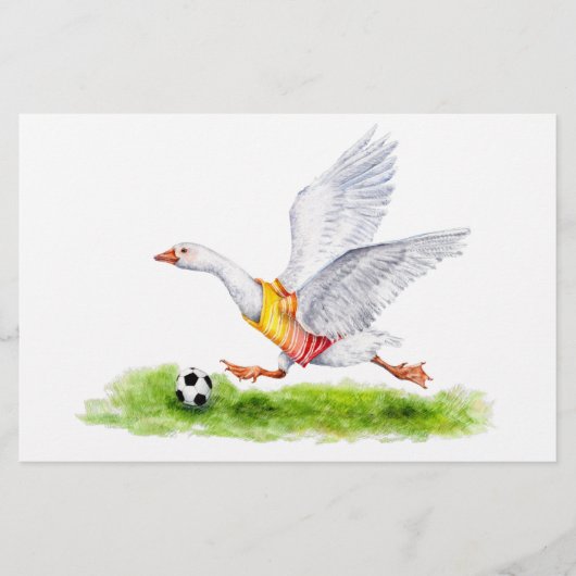 Papeterie Oie de football (Devant)