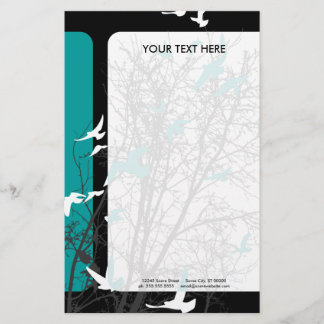 Papeterie oiseaux de silhouscreen