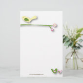 Papeterie oiseaux sur un coup de tête (Debout devant)