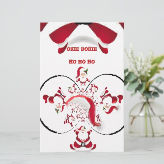 Papeterie Oki Dokie Père Noël ! (Debout devant)