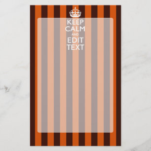 Papeterie Orange Brûlé Personnalisez Cette Décor Conforta