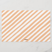 Papeterie Orange nos petites prédictions de baby showers cit (Dos)