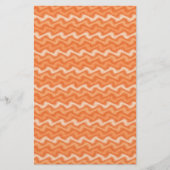 Papeterie orange ondulée (Devant)